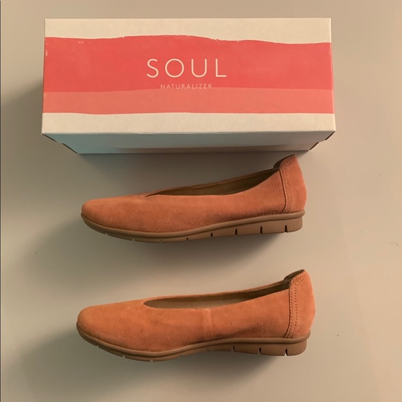 Natural Soul loafers pink sz 8 - Picture 3 of 3
